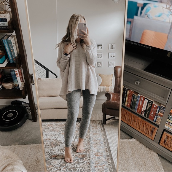 Heather Gray Workout Leggings